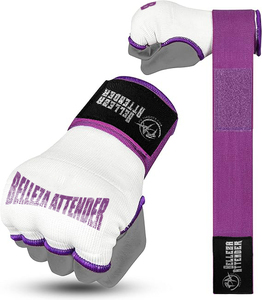 Gants intérieurs confortables en nylon rembourrés de gel avec logo personnalisé poignées d'entraînement pour la salle de sport et la boxe en néoprène - Product Image 6