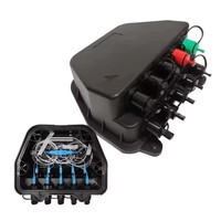 Odp Ftth 1X10 Nap Fat Box pour réseaux 4G 3G GSM Boîte de distribution à fibre optique avec Poe