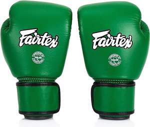 Guantes de Boxeo Estilo Vintage Fairtex, Guantes de Entrenamiento de Cuero Genuino para Sparring - Product Image 5