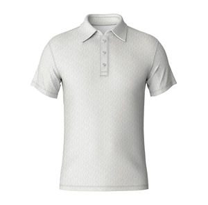 T-shirt en jersey de coton respirant à manches courtes pour hommes et femmes, col boutonné, vente en gros, service OEM Pakistan, 2023 - Product Image 4