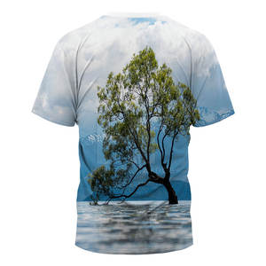 Las Camisetas De Sublimación de color personalizadas para hombres más vendidas, transpirables, 100% poliéster, respetuosas con el medio ambiente, MOQ bajo - Product Image 2