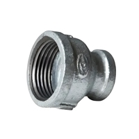 Raccord réducteur en fonte malléable galvanisé YX Modèle 270 DN80*25 PN16 Filetage BS NPT pour tuyauterie CVC Classe 1000