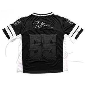 Latest Design American <b>Football</b> Polyester Jersey New Style Quick Dry Short Sleeve Uniform for Youth with Logo - Product Image 2