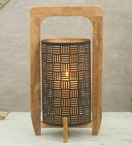 Portavelas de alambre de Metal de hierro negro T-Light moderno soporte nuevo diseño linterna a granel para boda interior/exterior decoración del hogar vela - Product Image 5