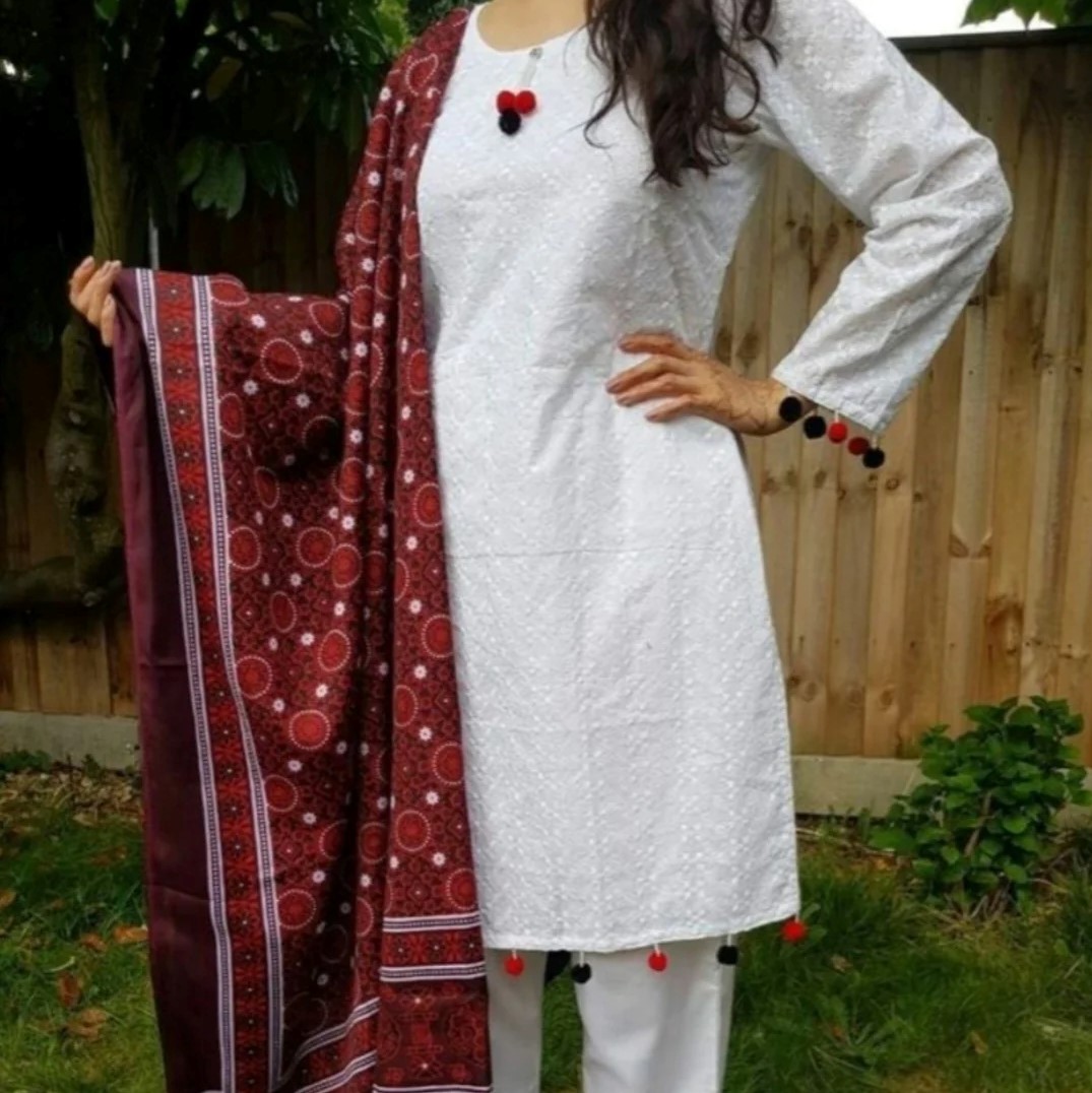 Ajrak Print Hand Block Printed Dress Lawn & Premium Cotton Shawl for Men &  Women - Traditional Ethnic Wear for B2B Sales