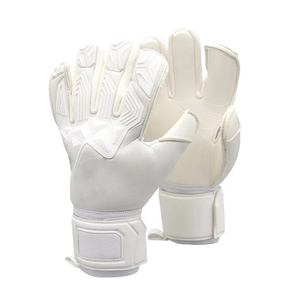 Guantes de portero de fútbol personalizados de alta calidad, agarre fuerte, Palma de látex, correa de muñeca cómoda, duradera y transpirable - Product Image 3