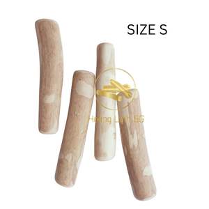 Juguete Masticable de Madera de Café Natural para Perros, Juguete Interactivo de Alta Durabilidad para Limpiar los Dientes, para Uso en Interiores y Exteriores, Muestra Gratis - Product Image 3