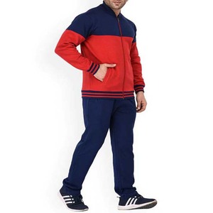 Venta al por mayor hombres Streetwear fútbol chándal entrenamiento conjunto manga larga chándal con pantalones de chándal OEM poliéster Material - Product Image 3
