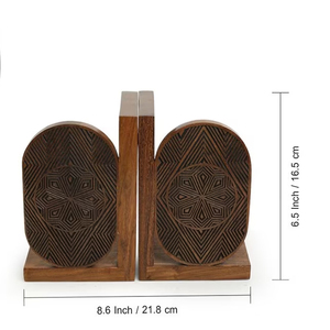 Premium Quality Wood Made Book Support Bookends New Designed <b>Table</b> <b>Top</b> <b>Decorative</b> Wooden Bookends Reasonable Price - Product Image 6