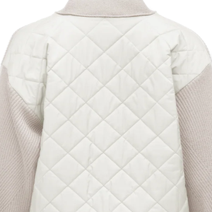 Suéter Cárdigan de Punto Acrílico para Hombre, Diseño de Paneles Acolchados, Manga Larga, Antiarrugas, Secado Rápido, Informal, Elegante, para Combinar - Product Image 4