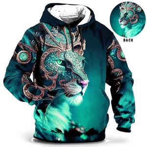 3D Print Dragon Graphic Sweatshirts à capuche pour hommes Nouveau dans Casual Oversized Hoody Coat Clothes Sport Tracksuit Sudaderas - Product Image 6
