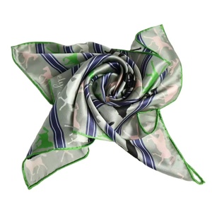 High Quality Custom Printed Floral Ethnic Spring <b>Silk</b> Feeling <b>Long</b> <b>Scarf</b> for Women 100% <b>Silk</b> Skin Friendly Cheap Price - Product Image 1