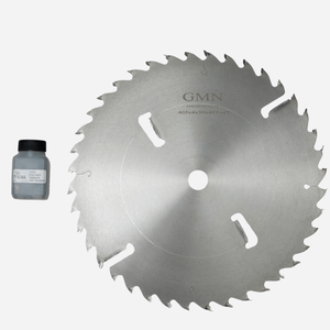 Hoja de sierra circular GMN Alemania TCT para corte de aluminio industrial MOQ bajo 300mm 60T 80T 100T 120T proveedor OEM soldado con láser - Product Image 3