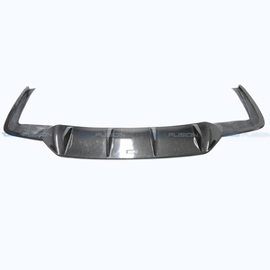 Pour Genesis G70 Facelift 2022, style DLF, diffuseur de pare-chocs arrière en fibre de carbone, aileron de voiture, séparateur, accessoires extérieurs - Product Image 2