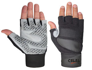 Prix de gros Gants de gymnastique pour hommes Nouveau logo personnalisé Gants d'haltérophilie à demi-doigts - Product Image 6