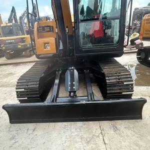 Mini-excavatrice Sany SY75C Pro d'occasion de 7,5 tonnes en bon état, fabriquée en Chine, avec chenilles en caoutchouc. - Product Image 3