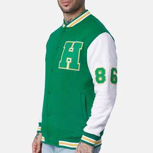 Producto de tendencia superior de calidad superior para hombre, chaqueta de béisbol Varsity, parches bordados de tamaño Regular, chaquetas elegantes con letras para adultos - Product Image 2