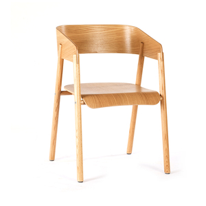 เก้าอี้ไม้โคเวอส โครงไม้โอ๊คแท้ เก้าอี้ทานอาหารและทำงานที่ดูหรูหรา ดีไซน์ทันสมัย มีตัวเลือกสีให้เลือก - Product Image 5