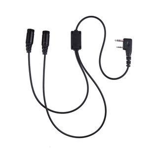 Motorrad Intercom Push to Talk Helm Headst Motorrad Kommunikation system für 2-polige Baofeng UV-5R BF-F8HP PRO Walkie Talkie - Product Image 4