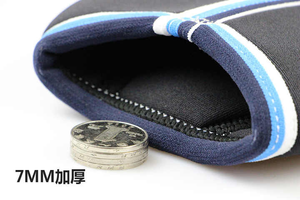 Manchons de genou unisexes personnalisés en spandex et nylon, respirants, anti-UV, séchage rapide, soutien de compression pour la musculation, le sport - Product Image 4