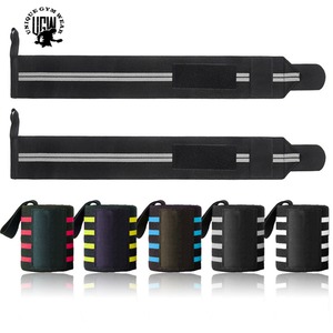 Sangles de poignet réglables en néoprène avec logo personnalisé pour la musculation, confortables pour les hommes - Product Image 4