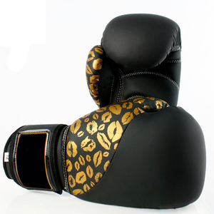 Profesional ganador boxeo gimnasio entrenamiento deportivo transpirable cuero de vaca ajuste Kickboxing guantes de boxeo interiores - Product Image 5