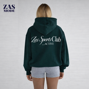 Nueva Llegada, Sudadera con Capucha de Manga Larga para Mujer, al por Mayor, para Gimnasio, Yoga, con Logotipo Personalizado, Informal, de Punto, Deportiva, para Entrenamiento - Product Image 1