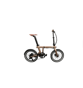 Vélo pliant en solde, 20 pouces, cadre en alliage d'aluminium, frein à disque, 8 vitesses, selle confortable, béquille, style urbain moderne - Product Image 1