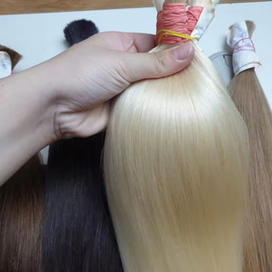 ผม100% แท้แบบไม่ผ่านการทำผมมนุษย์ผมตรงสีธรรมชาติแบบไม่ผ่านการทำสารเคมี - Product Image 1