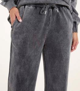 Wholesale 100% Cotton Sweat Pant <b>Trousers</b> Jogger Custom Logo Pant Acid Wash Sweat Pant OEM Service Available - Product Image 4