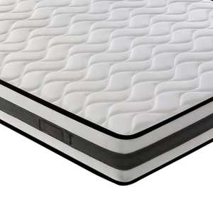 Materasso in Schiuma HR 100% Made in Italy, 20cm di Altezza, con 9 Zone di Durezza Differenziata H3, Lati Reversibili Estate/Inverno - Product Image 3