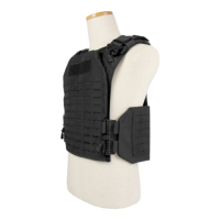 Chaleco Táctico Impermeable y Transpirable Oxford para Adultos, para Caza, Juego CS, Portaplacas de Liberación Rápida