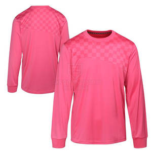 เสื้อผู้รักษาประตูฟุตบอลคุณภาพสูง 100% โพลีเอสเตอร์ ระบายอากาศได้ดี แห้งเร็ว น้ำหนักเบา ปรับแต่งได้ ราคาประหยัด - Product Image 2