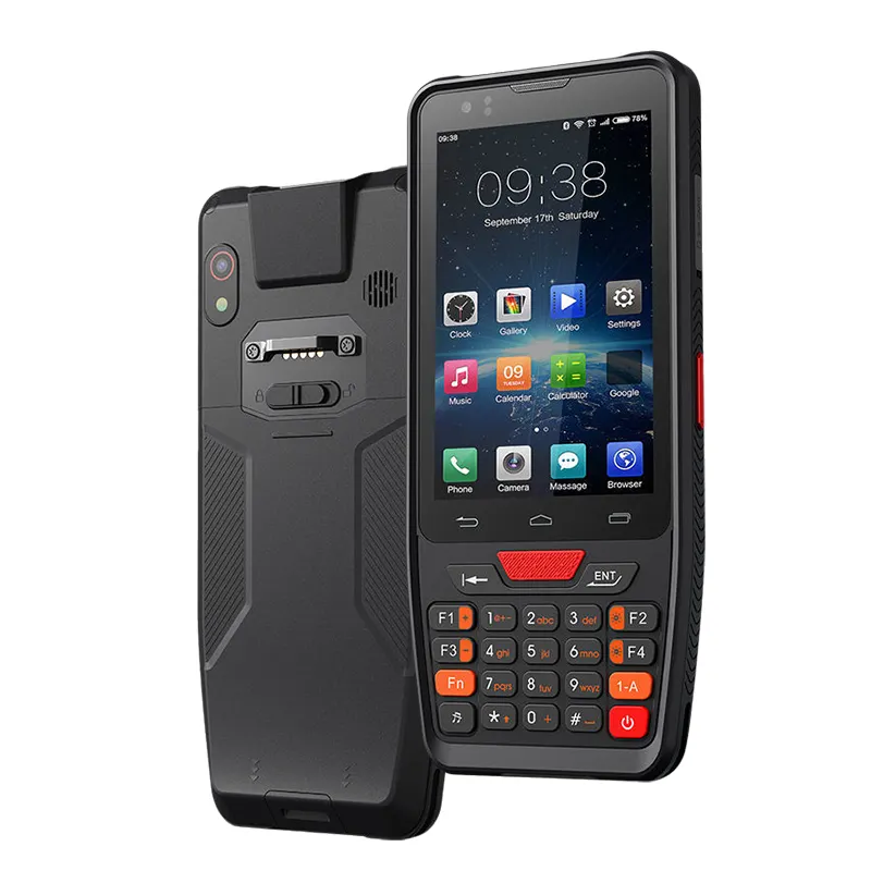 Trong kho Android 12 gồ ghề PDA cầm tay thiết bị di động thiết bị đầu cuối PDAs Điện thoại công nghiệp IP67 NFC PDA Android Máy quét