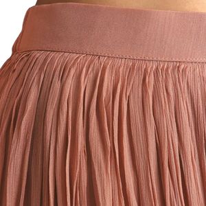 Peach Chinon Ombre Kurta Palazzo Suit con lentejuelas Threadwork Venta al por mayor Mujeres Étnicas OEM Ropa Fábrica Bulk Proveedor Moda - Product Image 6