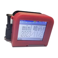 Mini máquina de codificación de fecha de caducidad de mano térmica 2-12,7mm TIJ impresora de inyección de tinta de mano