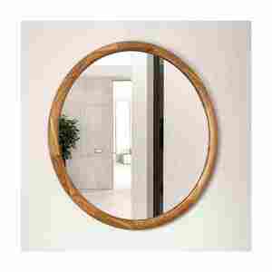 Hot Selling With Reasonable Price Handicrafts Salon Station With <b>Mirror</b> Round Wooden Frame Handicraft In India With High Quality - Product Image 6
