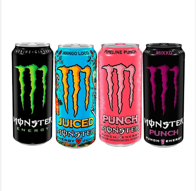 Monsters Energy Drink 24 Pack Low Sugar