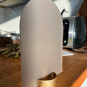 Portatarjetas moderno Soporte decorativo para escritorio de oficina Mesas de boda o notas diarias y exhibición de tarjeta de lugar - Product Image 5