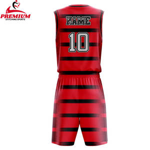 Maillot de basket-ball réversible, double face, pour l'entraînement d'équipe, respirant, en maille, vêtements d'entraînement - Product Image 6