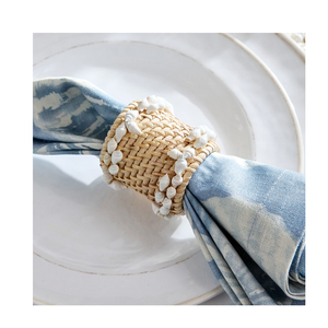 Servilleteros de concha marina natural, accesorios de mesa hechos a mano, respetuosos con el medio ambiente, duraderos, venta al por mayor, Vietnam - Product Image 3