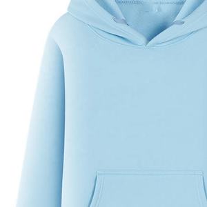 Plus Size pullover Hoodie Thick Cotton Blank Plain Heavyweight Oversized Customize Men's Black <b>Hoodies</b> - Product Image 3