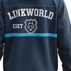 Vente en gros 100% polyester Sweat à capuche coupe-vent surdimensionné pour hommes Design solide avec fermeture éclair et impression numérique pour l'hiver - Product Image 5