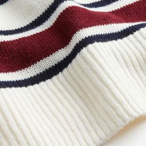 Pull en laine 100% pour femmes, conçu sur mesure, tricoté, chaud, respirant, style streetwear pour l'hiver, avec logo sur le devant et le dos - Product Image 6