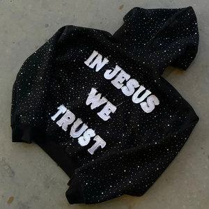 Sudadera con Capucha de Invierno, 400gsm, 100% Algodón, Diseño Personalizado Bordado, Estilo Moderno, Aspecto Elegante, Buena Calidad, Unisex - Product Image 4