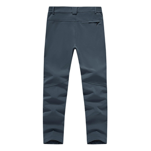 Pantalones de caparazón blando ligeros y duraderos para hombre, pantalones transpirables impermeables a prueba de viento para senderismo, senderismo, camping, invierno al aire libre - Product Image 2