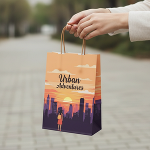 ถุงกระดาษเคลือบลามิเนตแบบกำหนดเองที่เป็นมิตรกับสิ่งแวดล้อมและหรูหราสำหรับร้านเครื่องประดับแฟชั่น ร้านเครื่องสำอาง และบรรจุภัณฑ์ของขวัญ - Product Image 4