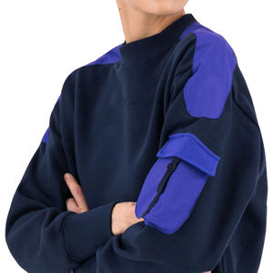 2023 nouveau dernier Design sweat polaire surdimensionné col rond personnalisé 3d logo en relief sweat pour les femmes - Product Image 3