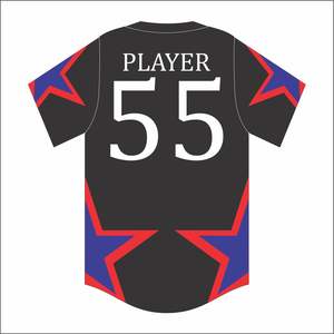 2025 nueva ropa deportiva con logotipo personalizado al por mayor Jersey de béisbol transpirable de secado rápido para hombres con opción de talla grande bordada - Product Image 6