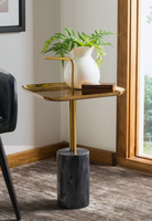 Tables d'appoint modernes de luxe en acier inoxydable, design durable, faciles à nettoyer, taille personnalisée disponible, finition thermolaquée, table basse